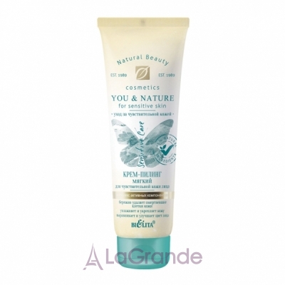 Bielita You & Nature Mild Peel Facial Cream  -    