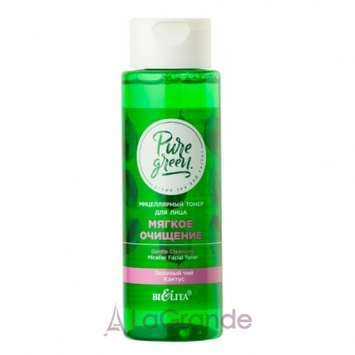 Bielita Pure Green Gentle Cleansing Micellar Facial Toner ̳    