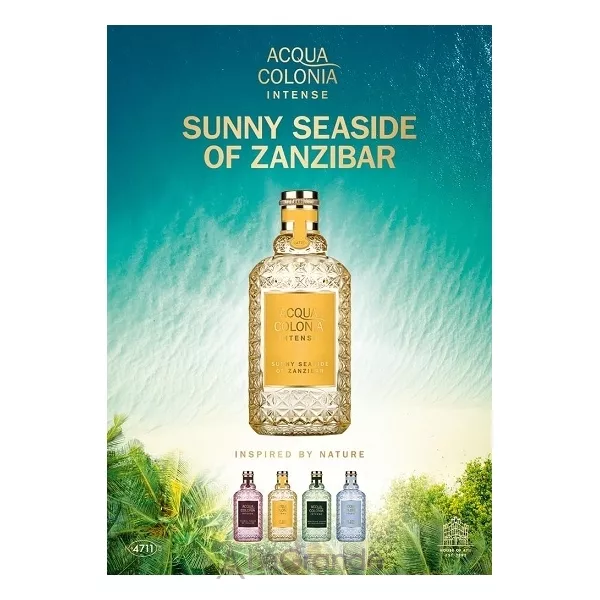 Maurer & Wirtz 4711 Acqua Colonia Intense Sunny Seaside of Zanzibar ��������