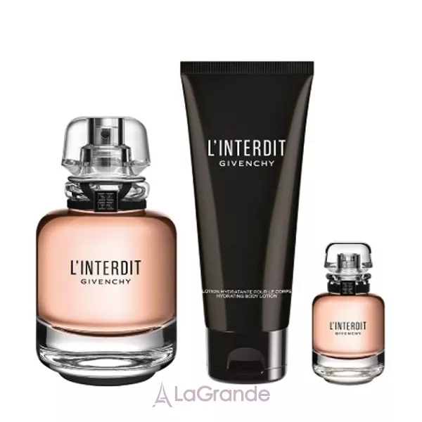 Givenchy  L'Interdit ����� (��������������� ���� 80 �� + ������ ��� ���� 75 �� + ��������������� ���� 10 ��)