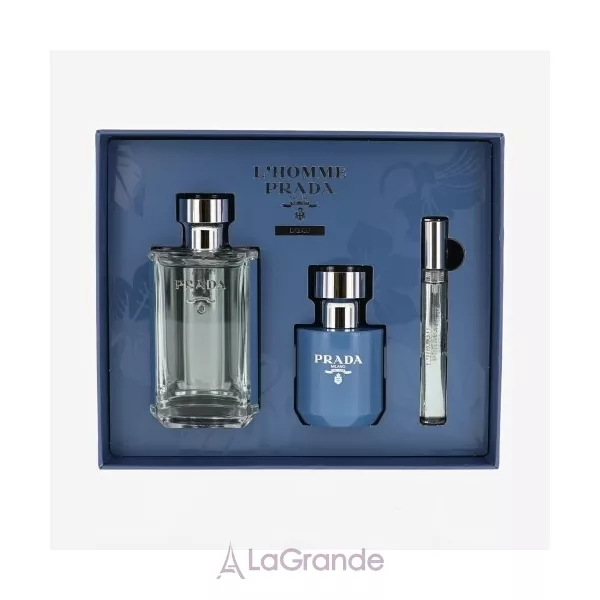 Prada L'Homme L'Eau Prada ����� (��������� ���� 100 �� + ��������� ���� 10 �� + ���� ��� ���� 100 ��)