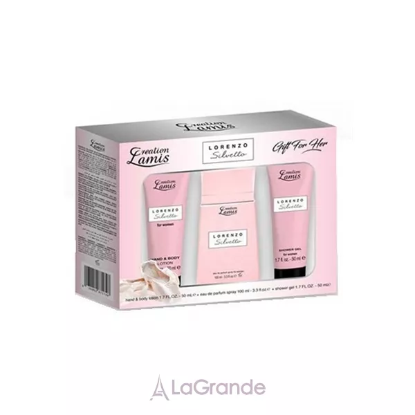 Creation Lamis Lorenzo Silvetto For Women ����� (��������������� ���� 100 �� + ������ ��� ���� 50 �� + ���� ��� ���� 50 ��)
