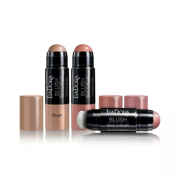 IsaDora Blush Stick'n Brush �������� ������ � �����