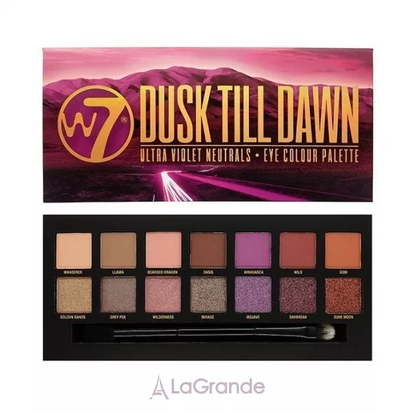 W7 Dusk Till Dawn Eye Colour Palette ������� ����� ��� ���