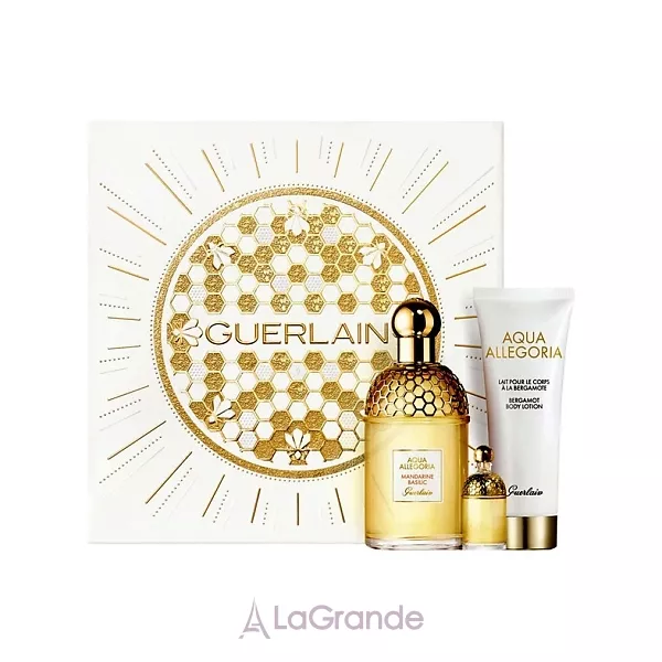 Guerlain Aqua Allegoria Mandarine Basilic ����� (��������� ���� 125 �� + ��������� 7.5 �� + ������ ��� ���� c ���������� 75 ��)