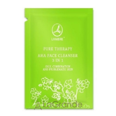 Lambre Pure Therapy AHA Face Cleanser 3 in 1        3  1 ()