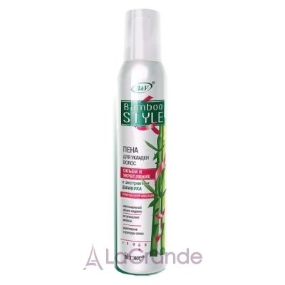 Bamboo Care and Style Hair Foam          