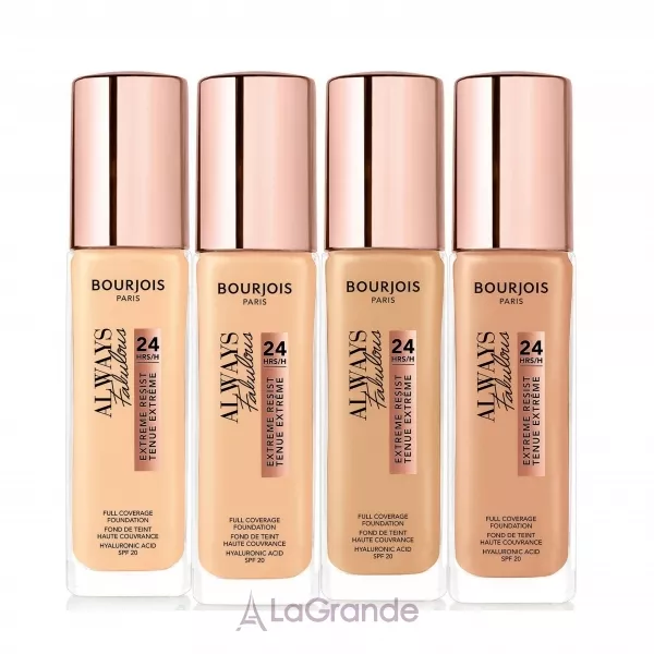 Bourjois Always Fabulous 24h Foundation SPF20 �������� ������ ��� �������