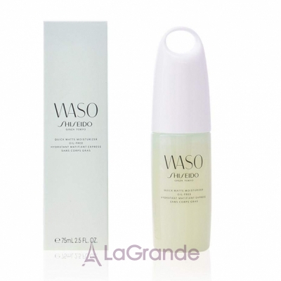 Shiseido Waso Quick Matte Moisturizer Oil-Free  ,  