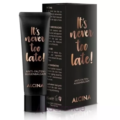 Alcina Its Never Too Late Balsam     