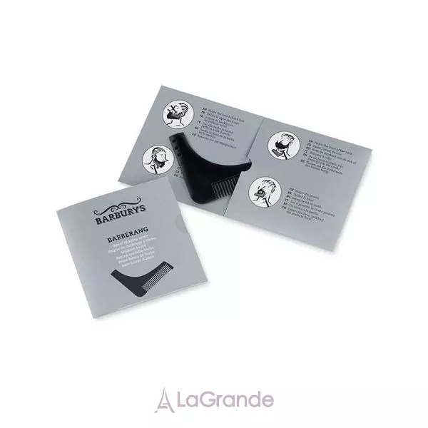 Barburys Barberang Beard Shaping Comb �������� ��� ������