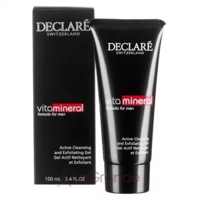 Declare Men VitaMineral Active Cleansing and Exfoliating Gel   -  