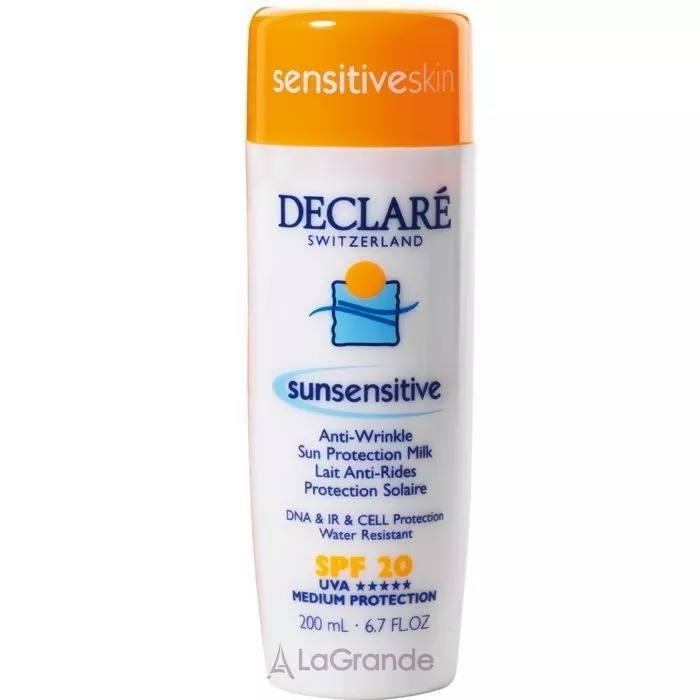 Declare Anti-Wrinkle Sun Protection Milk SPF 20 ������������ ������� ����� ������� ���� � SPF 20