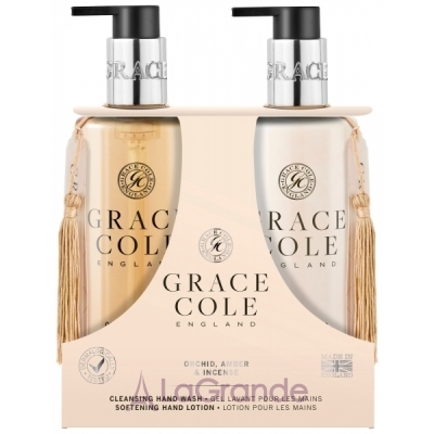 Grace Cole Hand Care Duo Orchid Amber & Incense    