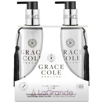 Grace Cole Hand Care Duo White Nectarine & Pear   