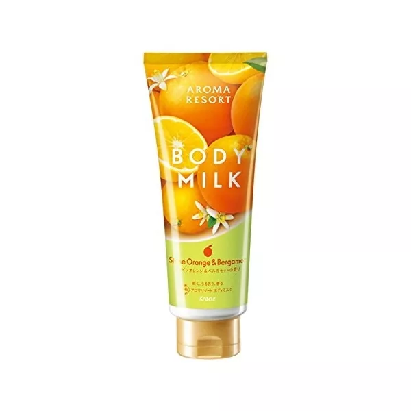 Kracie Aroma Resort Body Milk Shine Orange and Bergamot ������� ��� ��� 