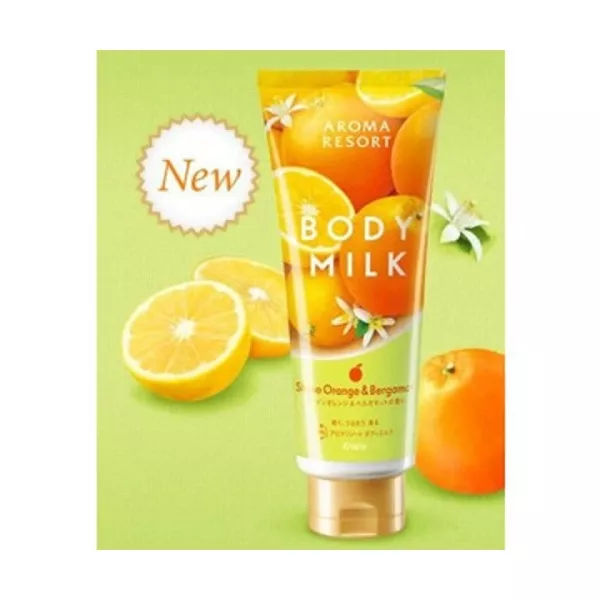Kracie Aroma Resort Body Milk Shine Orange and Bergamot ������� ��� ��� 