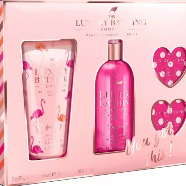 Grace Cole The Luxury Bathing Orange Blossom & Neroli You Got This ����� ������� (sh/gel/100ml + b/cr/100ml + bomb/2x25g)