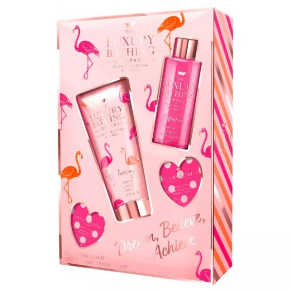 Grace Cole The Luxury Bathing Orange Blossom & Neroli Dream, Believe, Achieve ����� ������� (sh/gel/100ml + b/cr/150ml + bomb/2x25g)