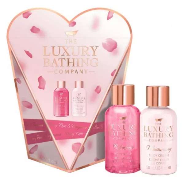 Grace Cole The Luxury Bathing Peony, Rose & Bergamot Hearts Desire ���� ������ (sh/gel/50ml + b/cr/50ml)