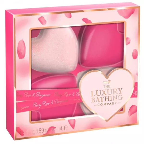 Grace Cole The Luxury Bathing Peony, Rose & Bergamot In Love ���� ������ (soap/4�45g)