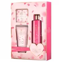 Grace Cole The Luxury Bathing Peony Rose & Bergamot Pretty in Pink ����� ������� (bath/foam/250ml + b/cr/150ml + soap/100g)