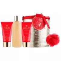 Grace Cole The Luxury Bathing Sauvage Wild Fig & Cranberry Brilliance ����� ��� ������ (b/wash 150ml+b/cream 150ml+b/foam 250ml+�������)