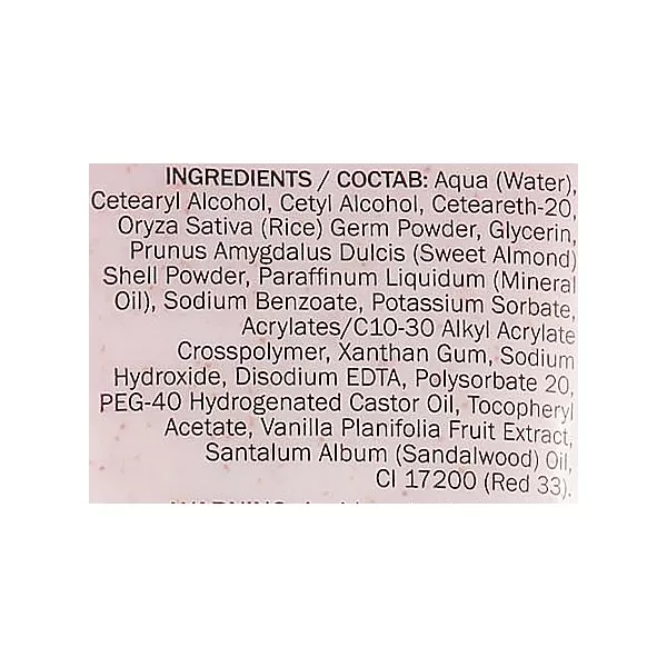 Grace Cole Warm Vanilla & Sandalwood Scrub ����� ��� ����