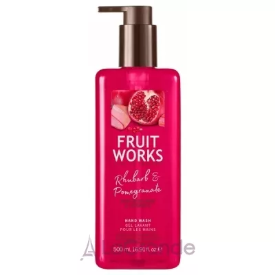 Grace Cole Fruit Works Hand Wash Rhubarb & Pomegranate г  