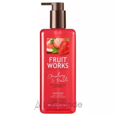 Grace Cole Fruit Works Hand Wash Strawberry & Pomelo г  