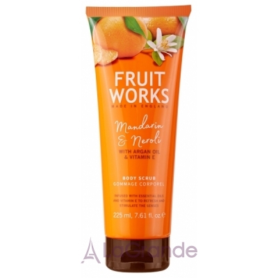 Grace Cole Fruit Works Body Scrub Mandarin & Neroli    