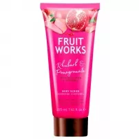 Grace Cole Fruit Works Body Scrub Rhubarb & Pomegranate ����� ��� ���� "������ � ������"