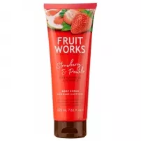 Grace Cole Fruit Works Body Scrub Strawberry & Pomelo ����� ��� ���� "�������� � ������"
