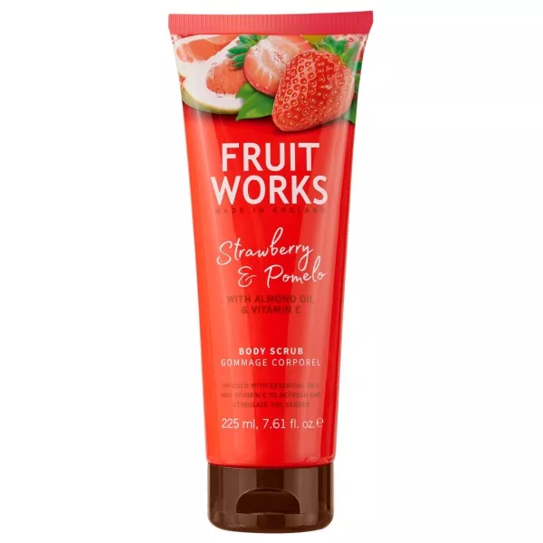 Grace Cole Fruit Works Body Scrub Strawberry & Pomelo ����� ��� ��� 