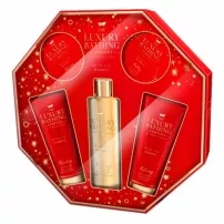 Grace Cole The Luxury Bathing Wild Fig & Cranberry Glowing Delights ����� ��� ������ (b/wash 150ml+b/cream 150ml+b/foam 250ml+soap 100g+bath caviar 80g)