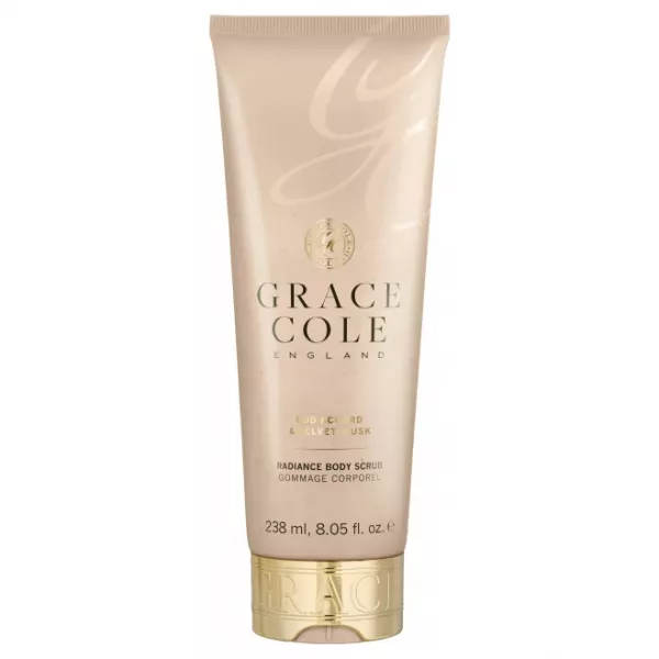 Grace Cole Boutique Oud Accord & Velvet Musk Radiance Body Scrub ����� ��� ���� 