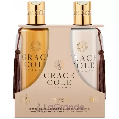 Grace Cole Duo Oud Accord & Velvet Musk    (h/wash/300ml + h/lot/300ml)