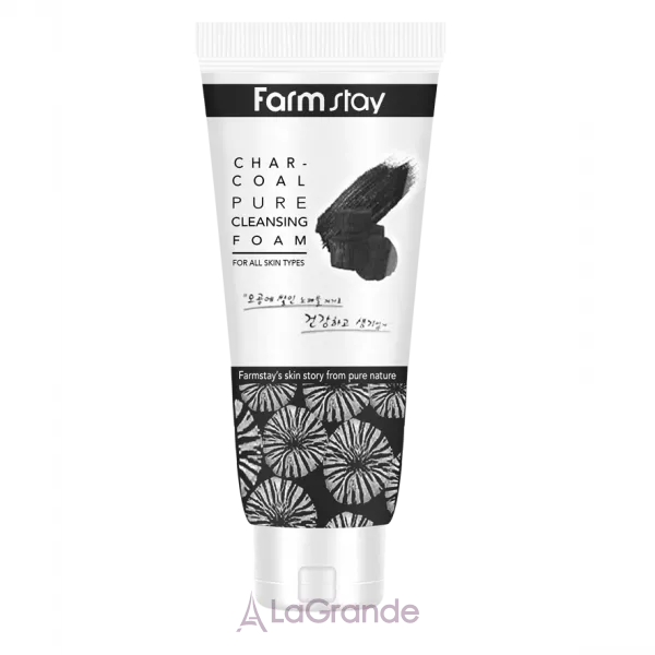 Farmstay Charcoal Pure Cleansing Foam ��������� ����� � ��������� �����