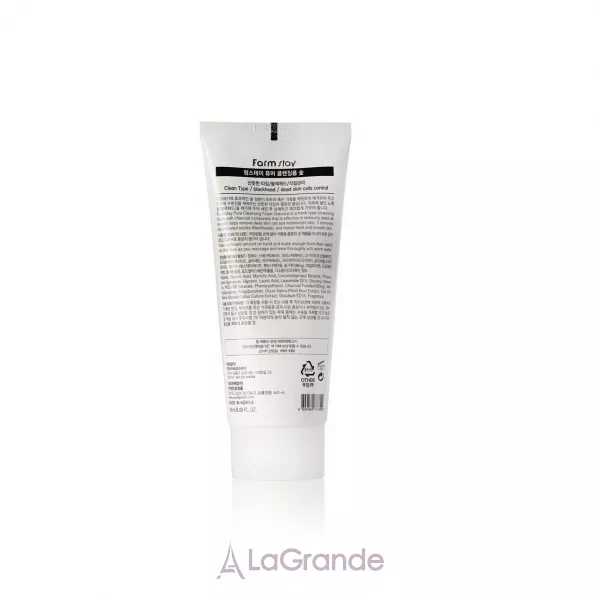 Farmstay Charcoal Pure Cleansing Foam ��������� ����� � ��������� �����