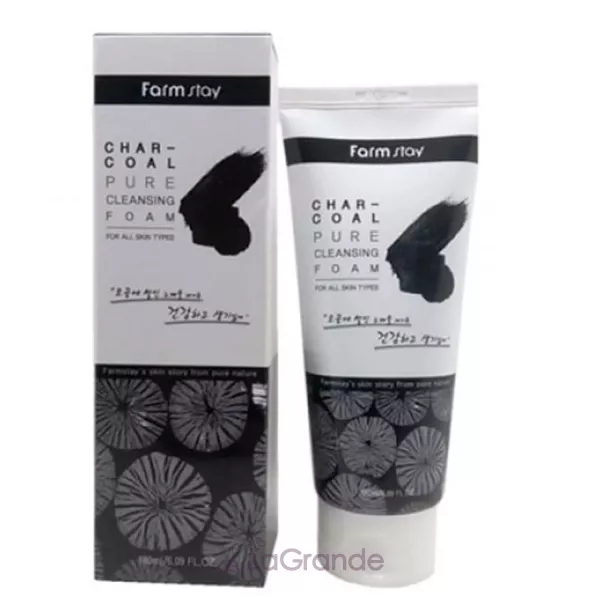 Farmstay Charcoal Pure Cleansing Foam ��������� ����� � ��������� �����