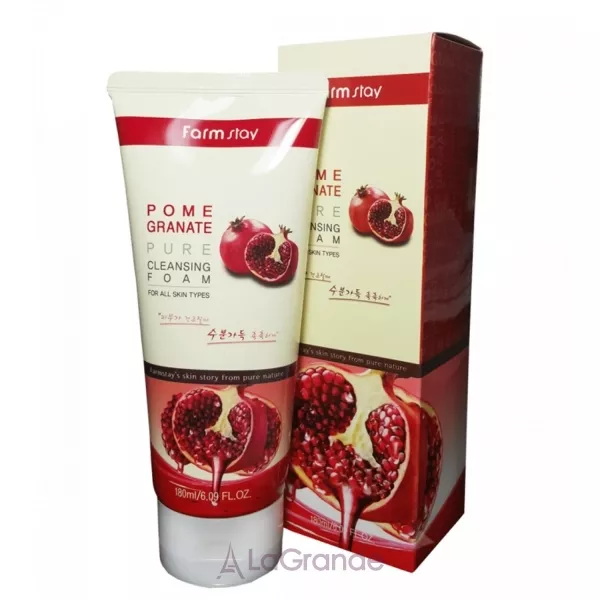 Farmstay Pomegranate Pure Cleansing Foam ��������� ���� ��� ��������