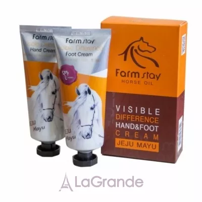 FarmStay Jeju Mayu Visible Difference Foot Cream      볺