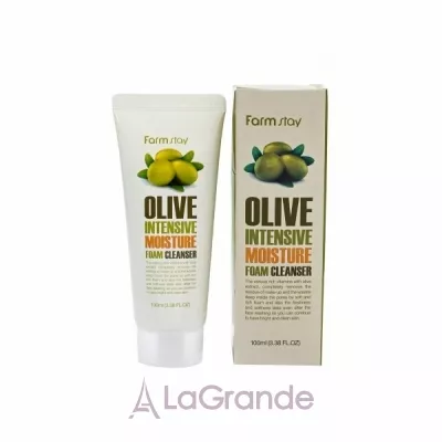 FarmStay Face are Olive Intensive Moisture Foam Cleanser ϳ     