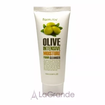 FarmStay Face are Olive Intensive Moisture Foam Cleanser ϳ     