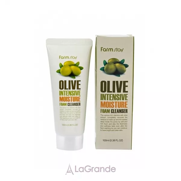 FarmStay Face �are Olive Intensive Moisture Foam Cleanser ����� ��������� � ���������� ����� �����������