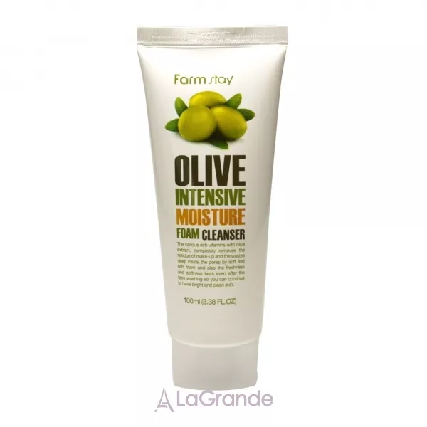 FarmStay Face �are Olive Intensive Moisture Foam Cleanser ����� ��������� � ���������� ����� �����������