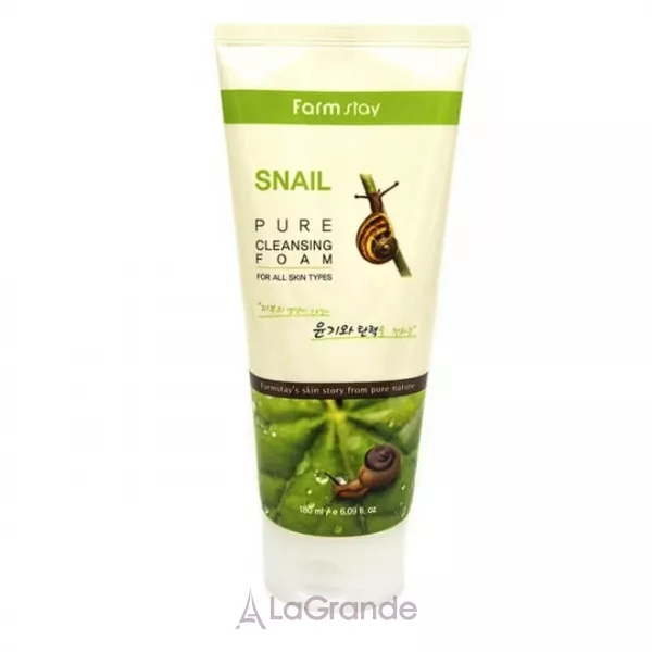 FarmStay Pure Cleansing Snail Foam ��������� ����� ��� ���� � ������� ������
