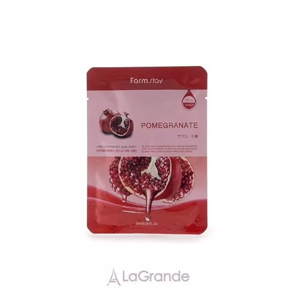 FarmStay Visible Difference Mask Sheet Pomegranate �������� ����� � ���������� �������