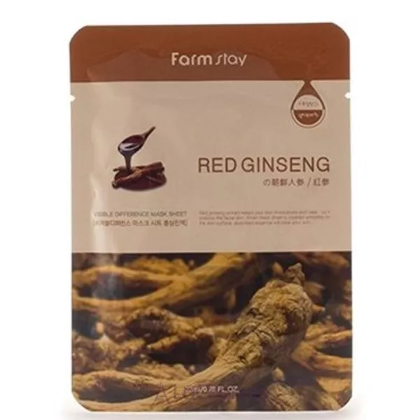 FarmStay Visible Difference Mask Sheet Red Ginseng �������� ����� � �������� ���������
