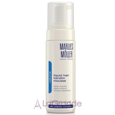 Marlies Moller Volume Liquid Hair Keratin Mousse     